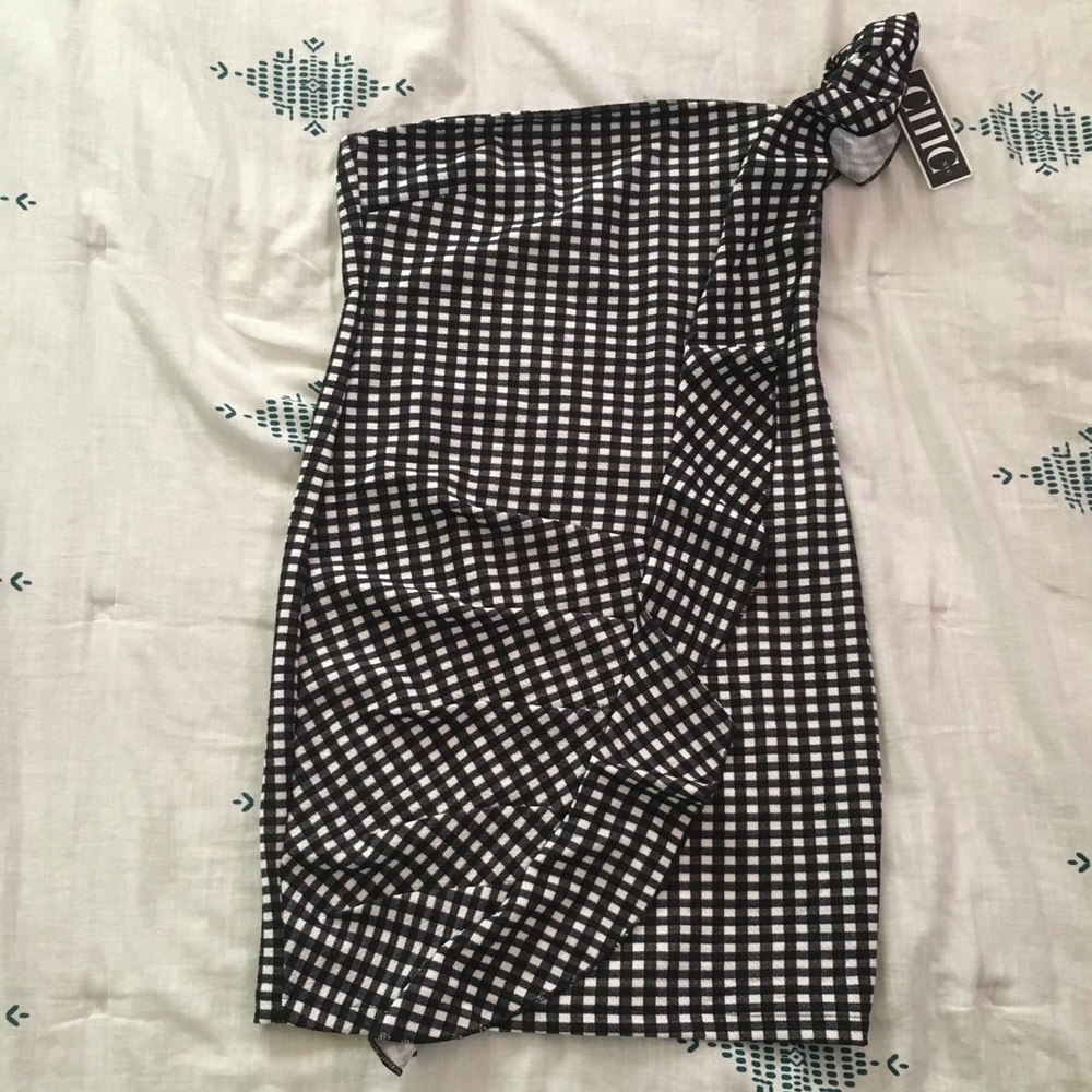 Chic NYC checkered dress New with tags